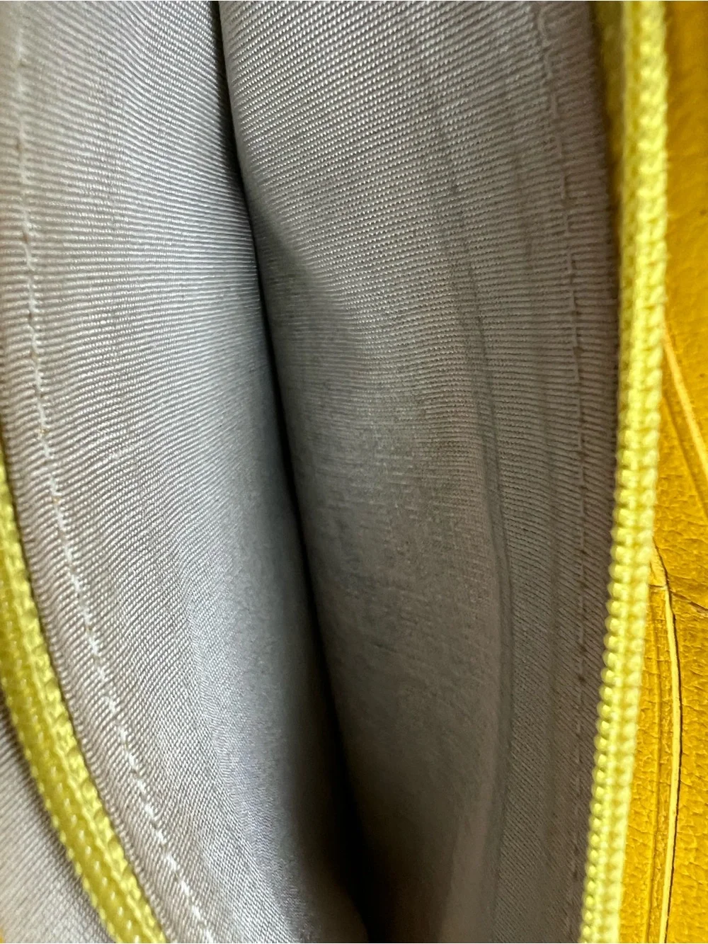 CHANEL Yellow Leather Flap Wallet with Camellia Detail